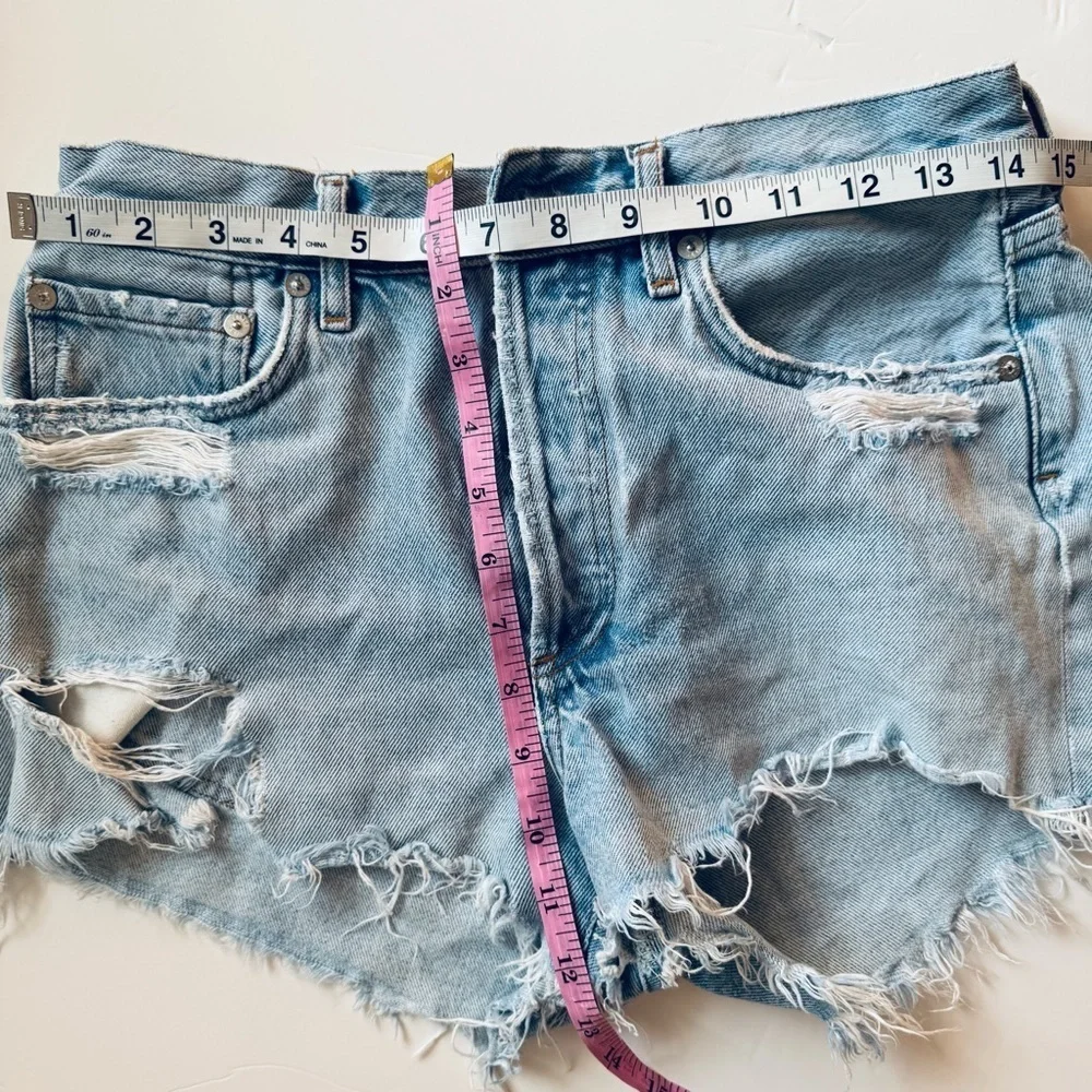 AGOLDE Parker Vintage Cut Off Short in Swapmeet 26